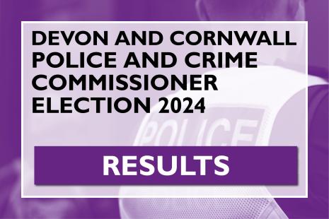 police and crime commissioner relection results